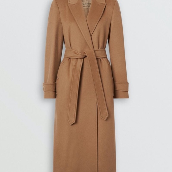 Burberry Cashmere Wrap Coat - Picture 2 of 9